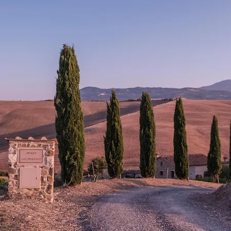 Podere San Pasquale - La Vigna شقة Castiglione dʼOrcia
